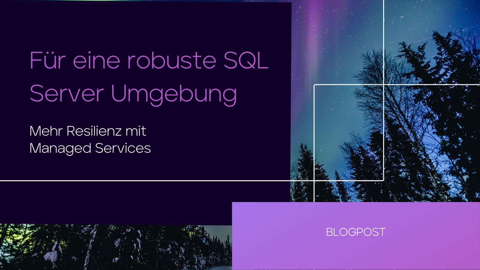 Für eine robuste SQL Server Umgebung – mehr Resilienz mit Managed Services